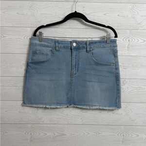 Rise Supply Women’s Denim Stretch Mini Skirt. Size XL